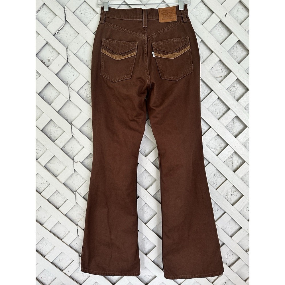 Levi's Brown Flare Jeans